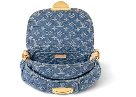 denim lv shoulder bag|Sunset Monogram Denim .